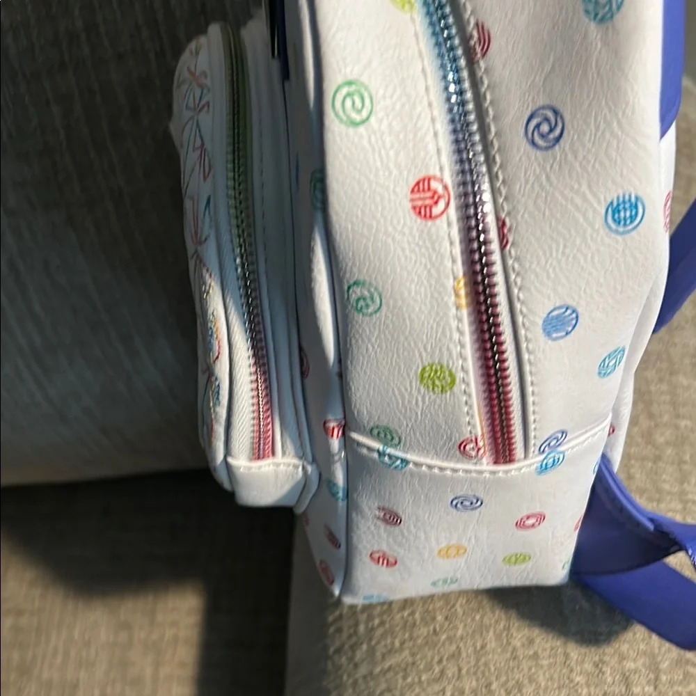 Disney EPCOT 40th Anniversary Backpack - White